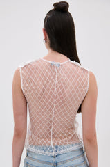 UNTAMED FLORAL LACE TOP