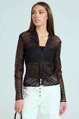 SEDUCTION & BEAUTY STRUCTURED BLOUSE