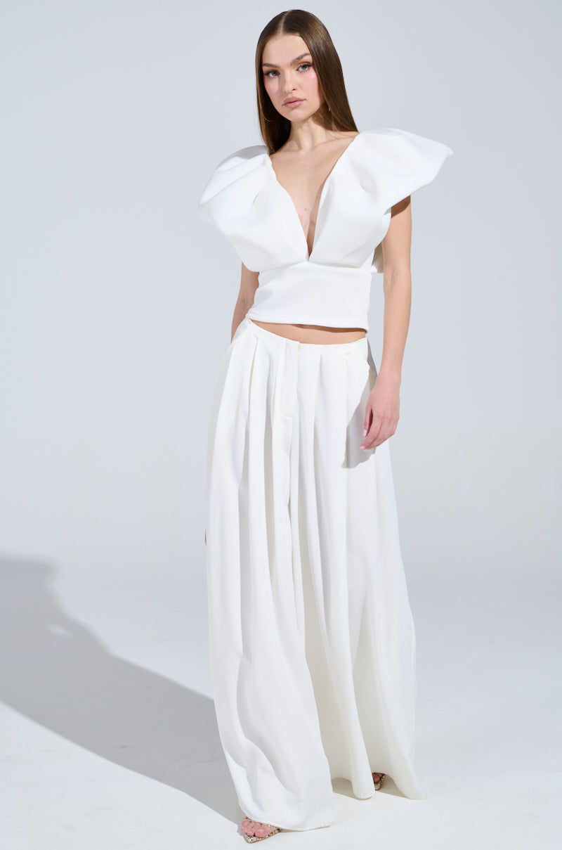 FEMME ENERGY SCUBA BLOUSE