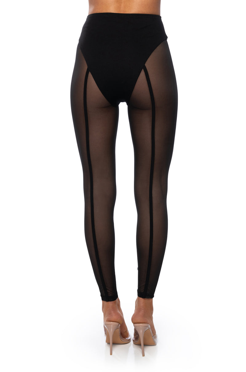 I AM THE VIEW SHEER LEGGING