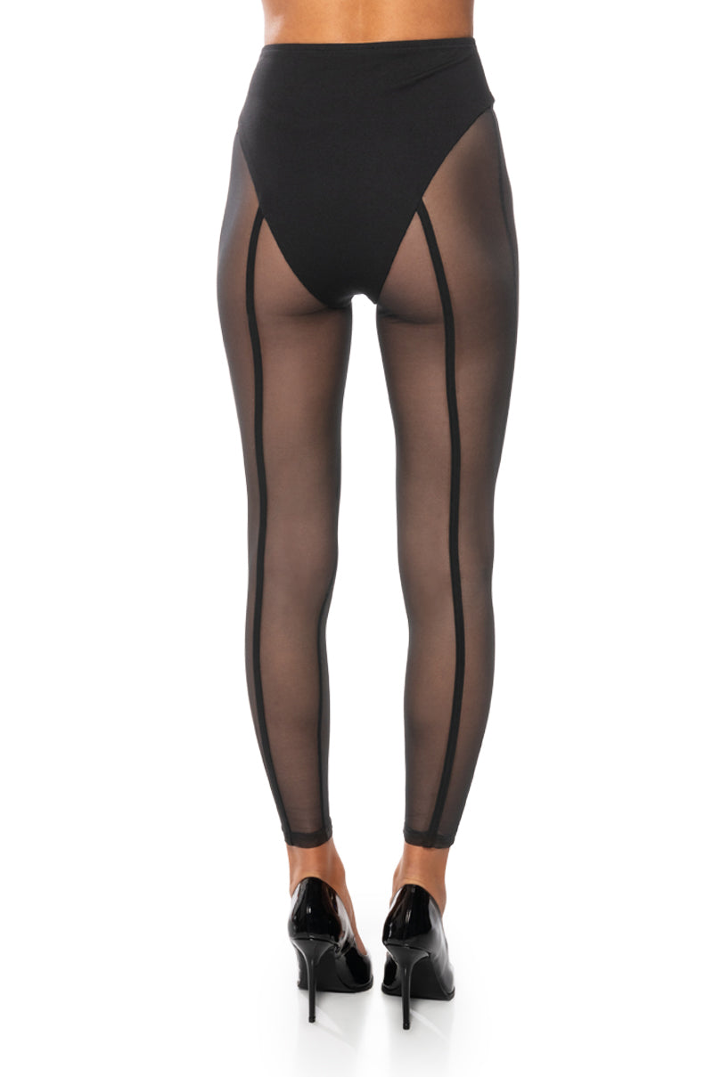 I AM THE VIEW SHEER LEGGING