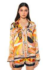 JOSIE BUTTON DOWN BLOUSE