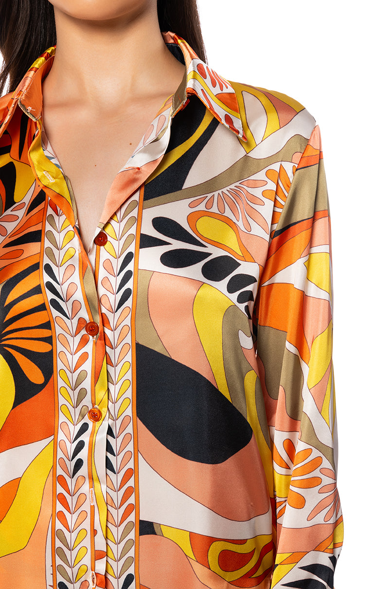 JOSIE BUTTON DOWN BLOUSE