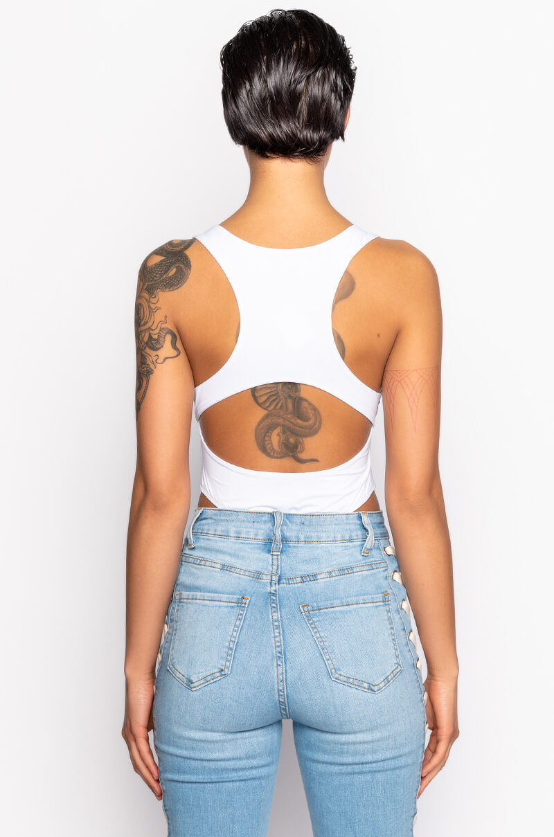 RACER BACK BODYSUIT